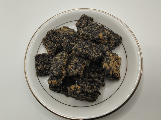 Черная рисова корочка закуски розничная упаковка частный логотип морская доставка