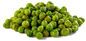 Витамин и протеин очень вкусной хрустящей закуски горохов зеленого цвета вкуса чеснока особенный