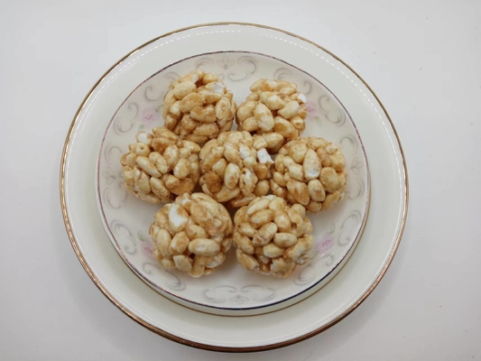 Кармельная рисовая шарик