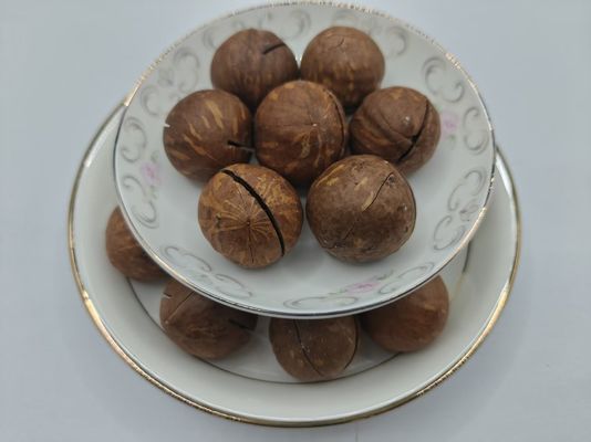 Вкусные натуральные орехи макадамии из пластиковых пакетов