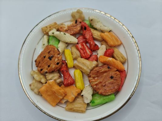 Оригинальные рисовые крекеры с различными вкусами, смешанные, оптовая упаковка с масляными ингредиентами