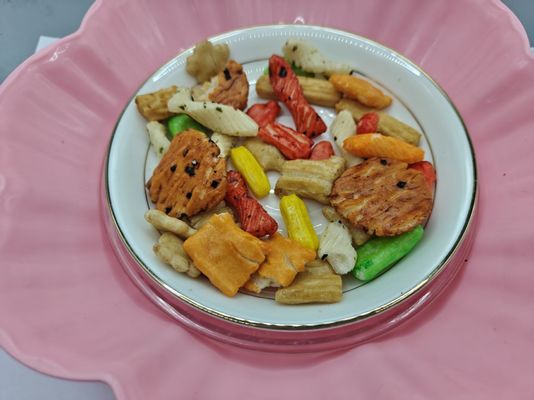 Оригинальные рисовые крекеры с различными вкусами, смешанные, оптовая упаковка с масляными ингредиентами