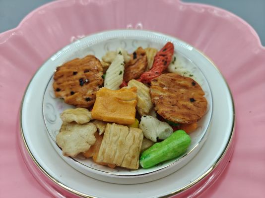 Оригинальные рисовые крекеры с различными вкусами, смешанные, оптовая упаковка с масляными ингредиентами