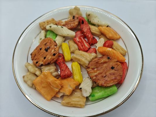 Оригинальные рисовые крекеры с различными вкусами, смешанные, оптовая упаковка с масляными ингредиентами