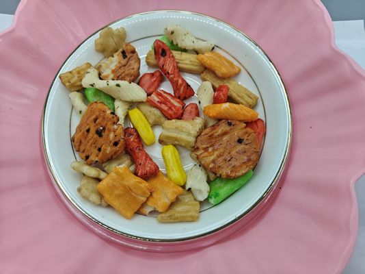 Оригинальные рисовые крекеры с различными вкусами, смешанные, оптовая упаковка с масляными ингредиентами