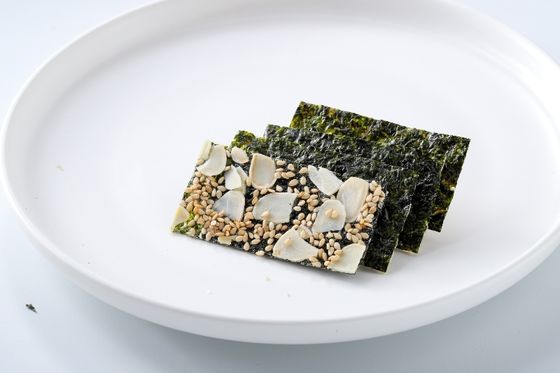 Наполненные морские водоросли 4 вкусовые комбинации Самые вкусные закуски Веганские Безглютеновые Океанические питательные вещества