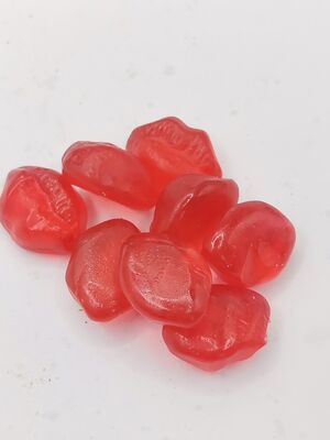 Косметические жевательные конфеты без сахара со вкусом клубники, коллагеном и биотином в 7 пакетиках для здоровья кожи и волос