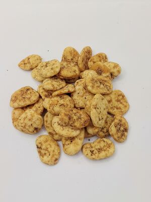 Закуски из жареной фасоли в оболочке со вкусом каджун для здоровых хрустящих перекусов