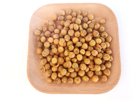 Халяльное пряной закуски зеленых горохов вкуса небольшой кошерное с санитарными свидетельствами