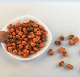 Покрытый сухой зажарил в духовке пряное Edamame с закуской зеленой фасоли гайки сои аттестации FDA/BRC/Kosher/Halal