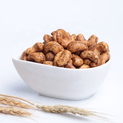 Перец NON-GMO черный покрыл зажаренную в духовке еду гайки закусок анакардий здоровую с халяльной/кошерной аттестацией