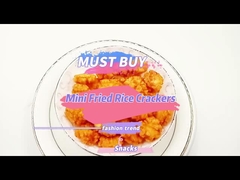 Мини-фритюрные рисовые крекеры