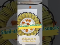 Сметанные закуски в форме улиток